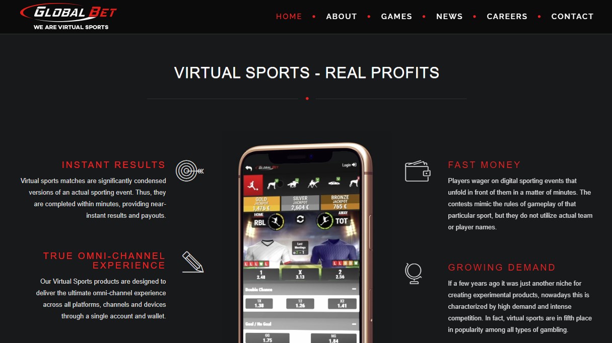 GlobalBet and SupaBets set on deal for virtual sports in South Africa